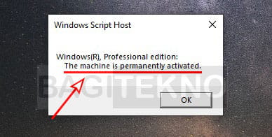 cara mengetahui apakah Windows 10 / 11 aktif permanen atau tidak
