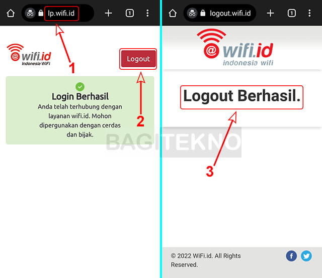 cara logout WiFi ID di HP dan Laptop tanpa ribet