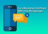 cara mematikan notifikasi sms yang mengganggu di Android