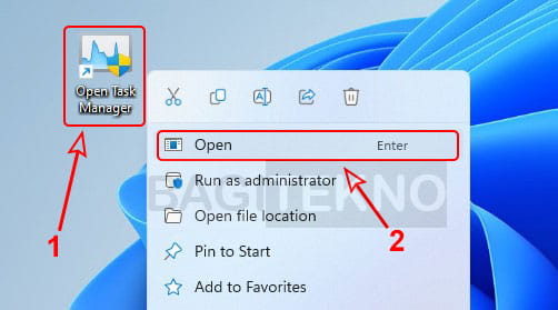 cara membuka Task Manager di Laptop Windows 11 menggunakan shortcut Keyboard