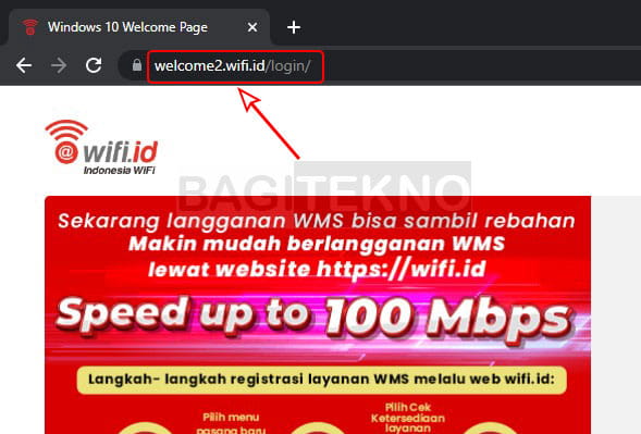 cara agar bisa login ke jaringan WiFi ID