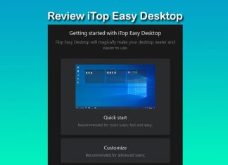 review iTop Easy Desktop, aplikasi pengatur icon Desktop