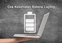 cara cek kondisi kesehatan baterai Laptop di Windows dengan cmd