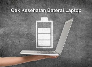 cara cek kondisi kesehatan baterai Laptop di Windows dengan cmd