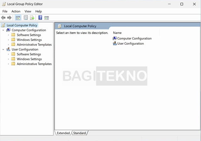 Local Group Policy Editor sudah bisa digunakan di Windows 10 / 11 Home