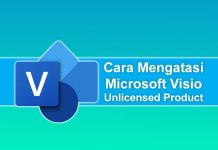 cara mengatasi Microsoft Visio Unlicensed Product dengan melakukan aktivasi