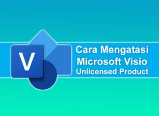 cara mengatasi Microsoft Visio Unlicensed Product dengan melakukan aktivasi