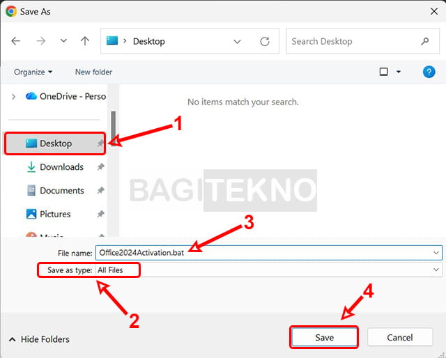 aktivasi Office 2024 pakai file batch